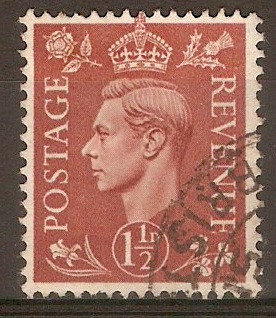 Great Britain 1941 1d Pale red-brown. SG487.